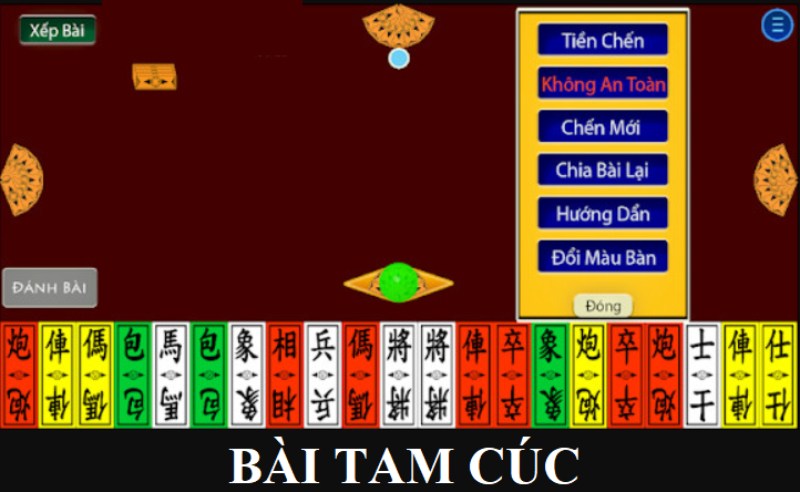 Cách chơi tam cúc 1 ván hoàn chỉnh
