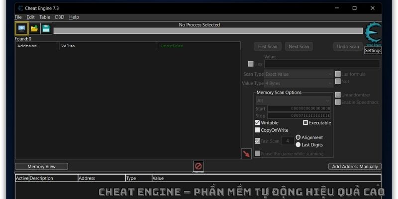 Tool Cheat Engine có tốc độ dự đoán kết quả chưa đến 1 giây